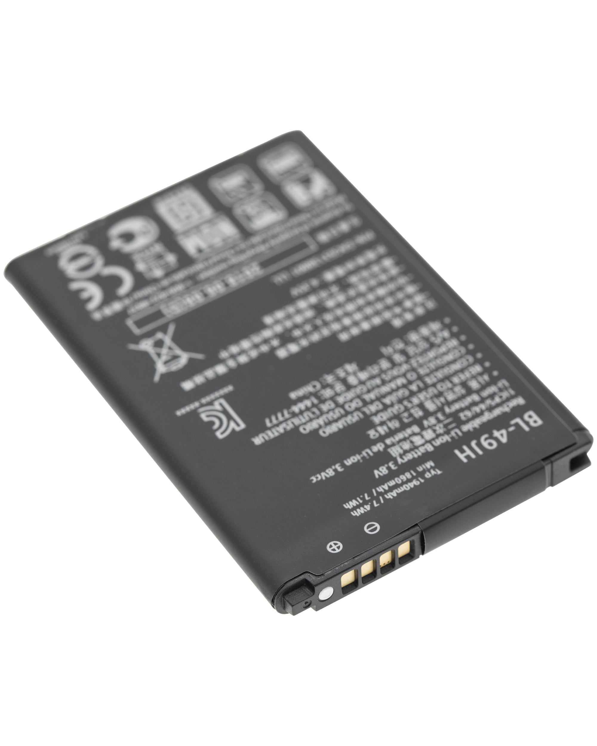 Replacement battery for LG K3 (LS450) / K4 (K120/K121/K130) / VS425 / Spree Zone 3 (VS425PP) (BL-49JH)