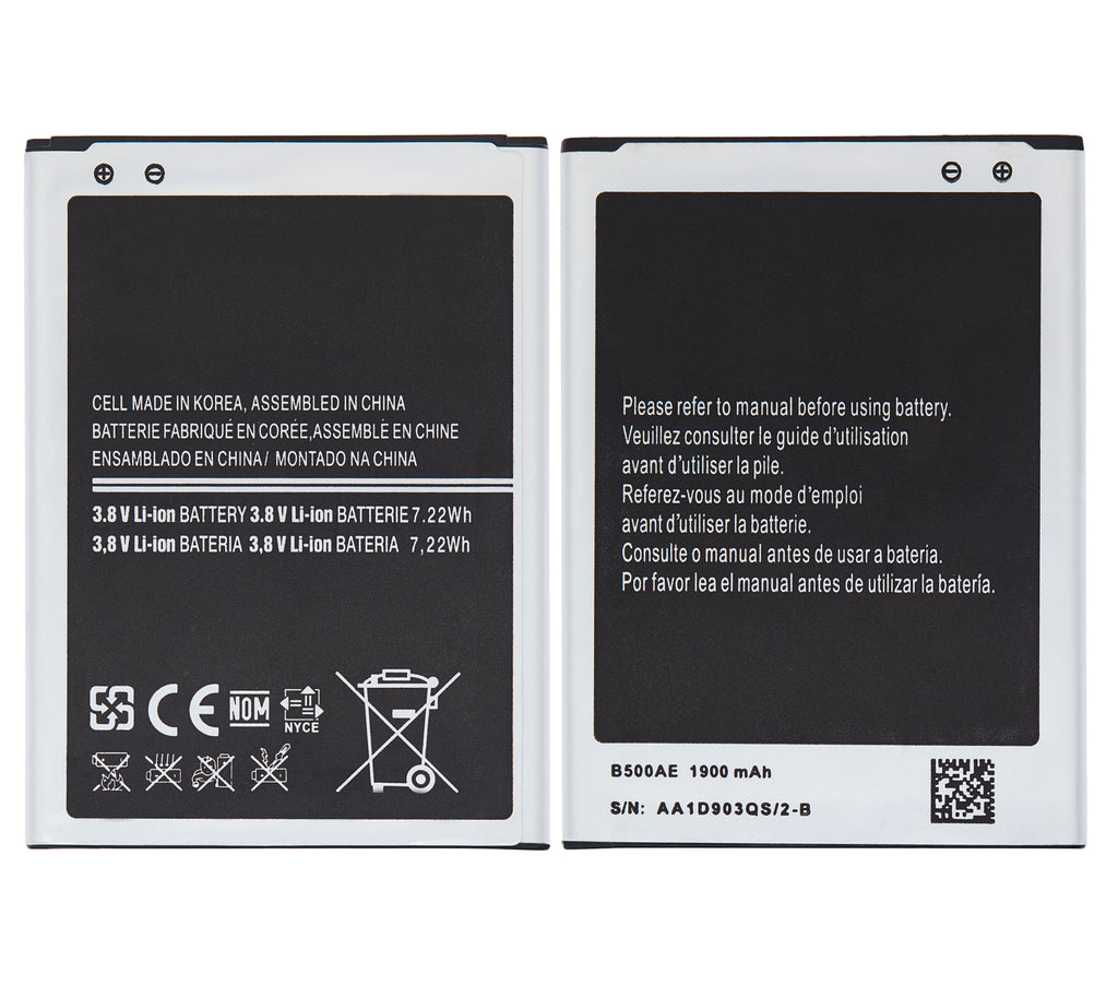 Ersatzakku für Samsung Galaxy S4 Mini (B500BE)