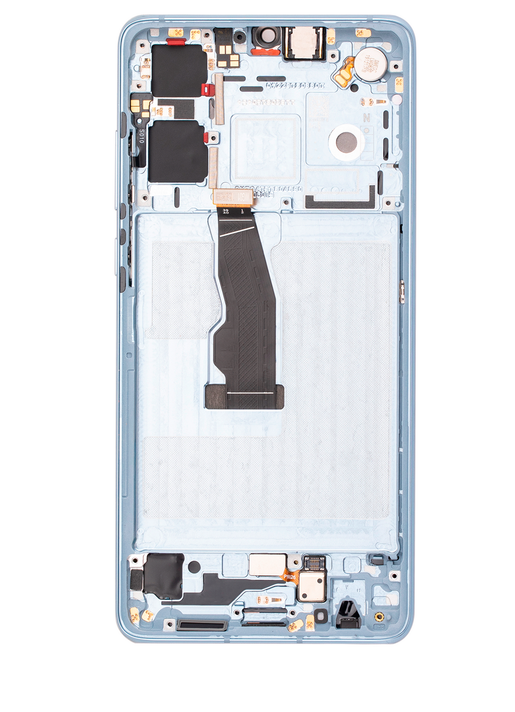 OLED-Display mit Rahmen für Huawei P30 (Refurbished) (Breathing Crystal)