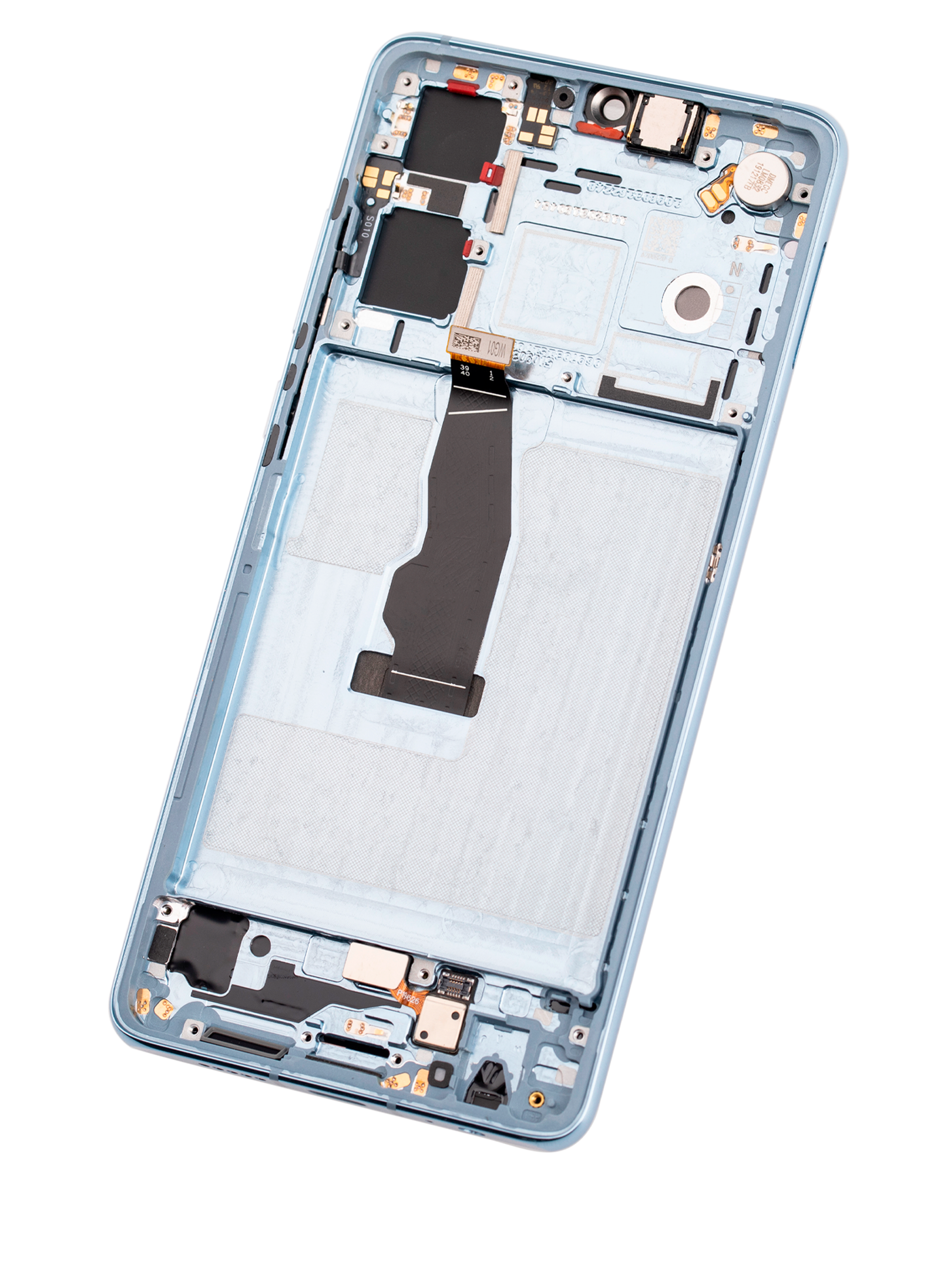 OLED-Display mit Rahmen für Huawei P30 (Refurbished) (Breathing Crystal)