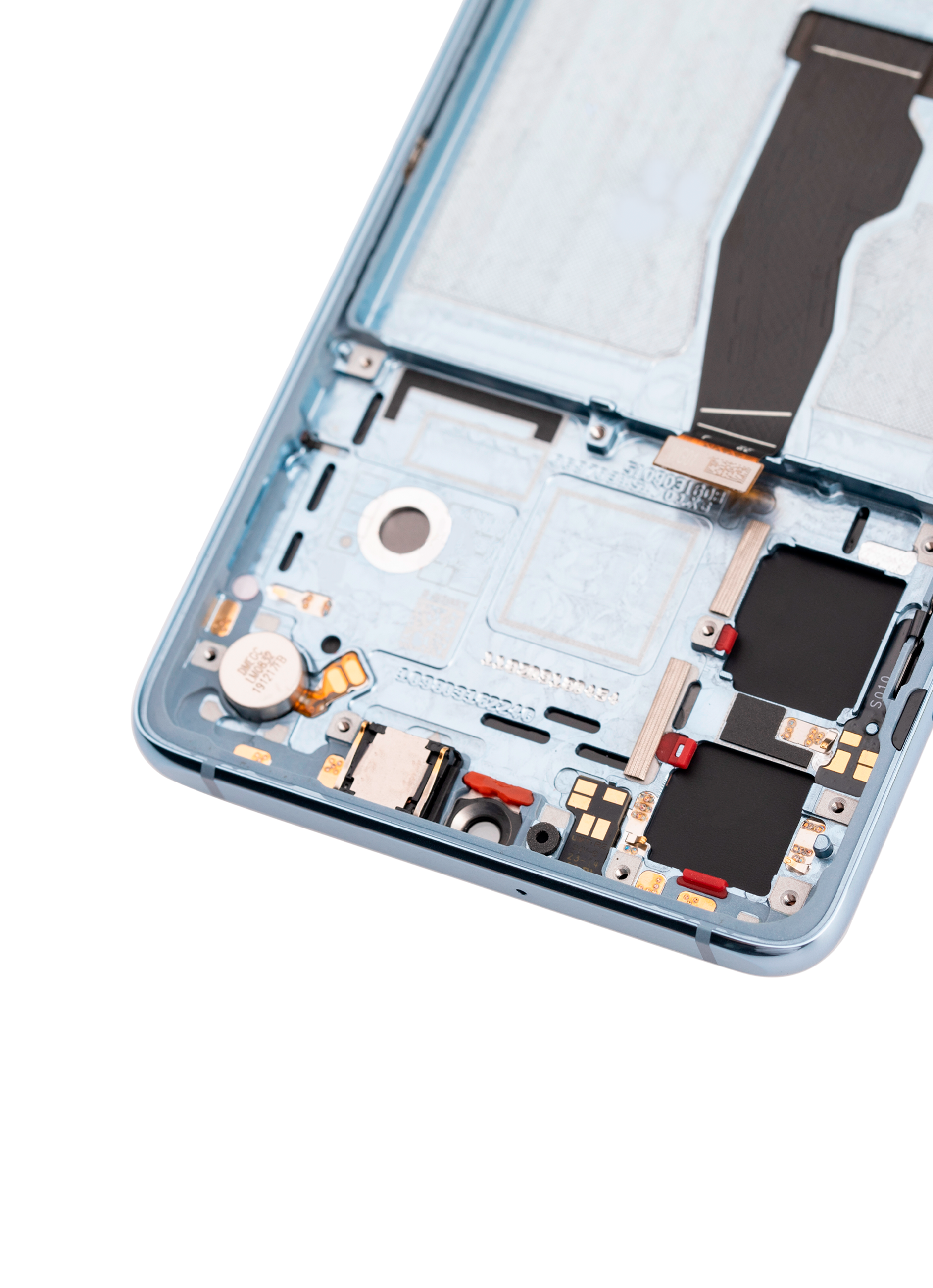 OLED-Display mit Rahmen für Huawei P30 (Refurbished) (Breathing Crystal)