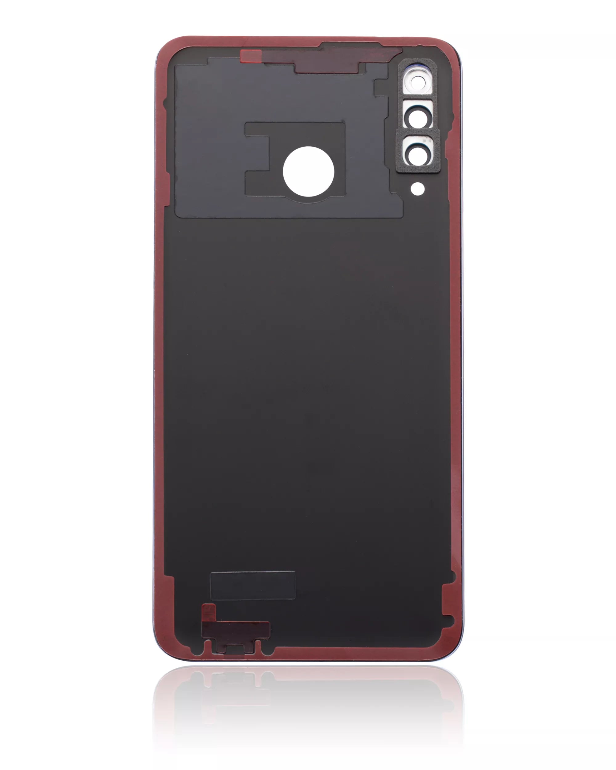 Backcover Glass mit Camera Lens für Huawei P30 Lite / Nova 4E (4GB RAM / ohne Logo) (Peacock Blue)