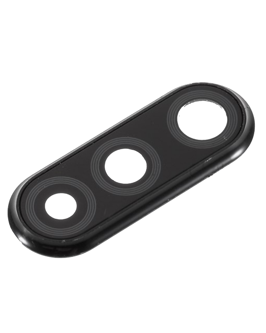 Kameralinse hinten mit Rahmenring für Huawei P30 Lite Schwarz (Qualität A)