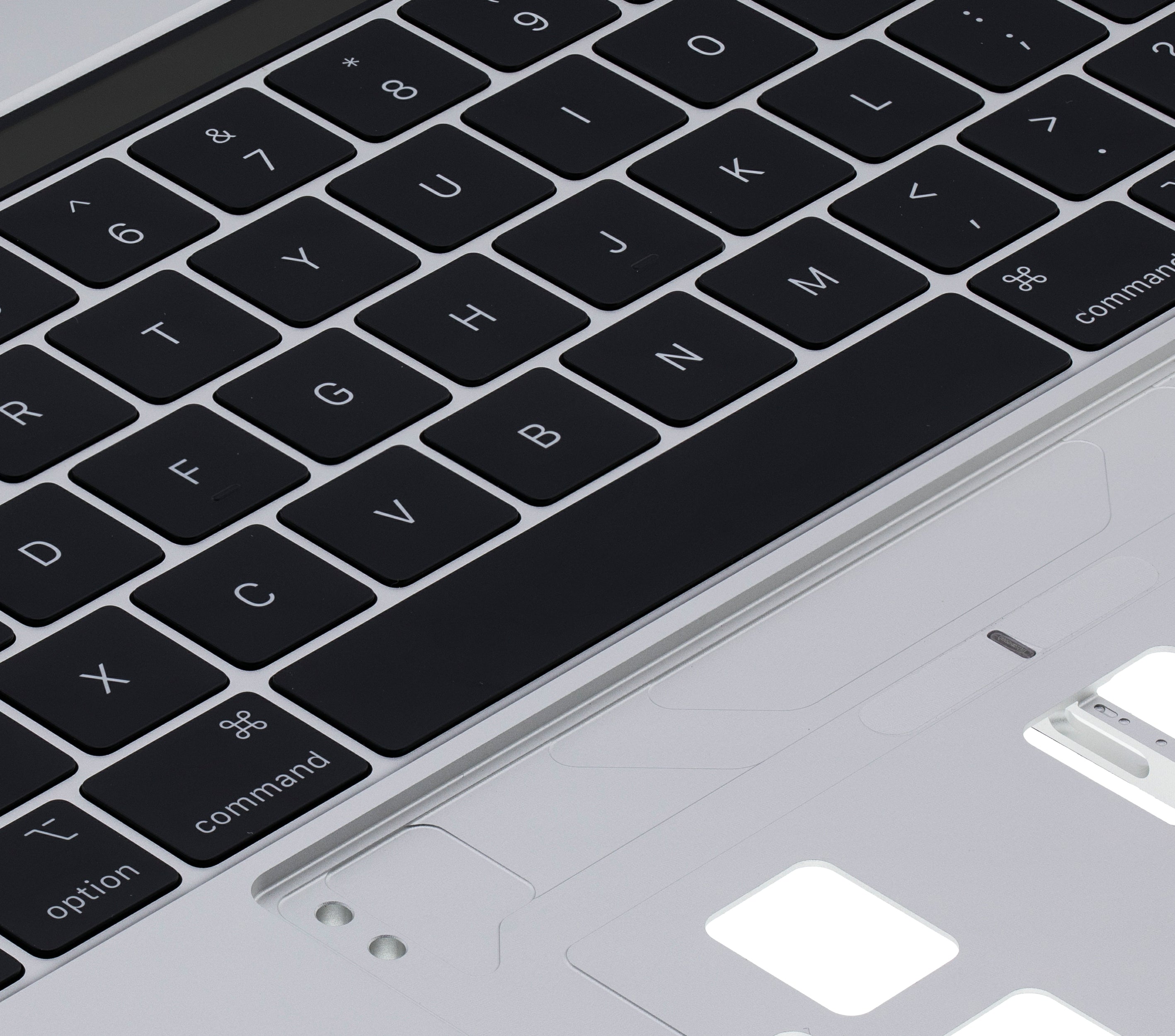 Top Case mit Tastatur MacBook Pro 15 A1990 US Silber OEM Neuwertig