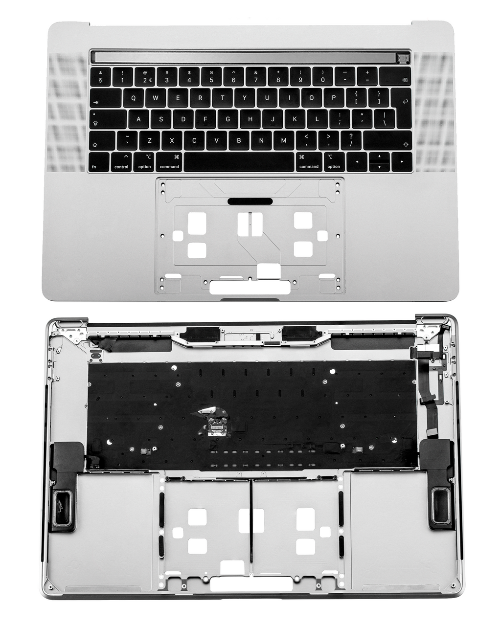 Top Case mit Tastatur f. MacBook Pro 15" A1990 UK Gebrauchter Ausbau/Pull New Space Grau