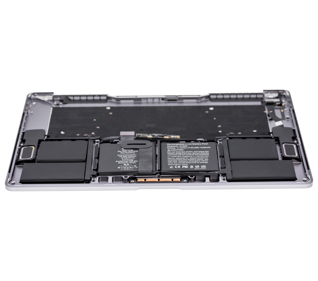 Topcase m. Akku+Tastatur f. MacBook Pro 15" A1990 Spacegrau UK