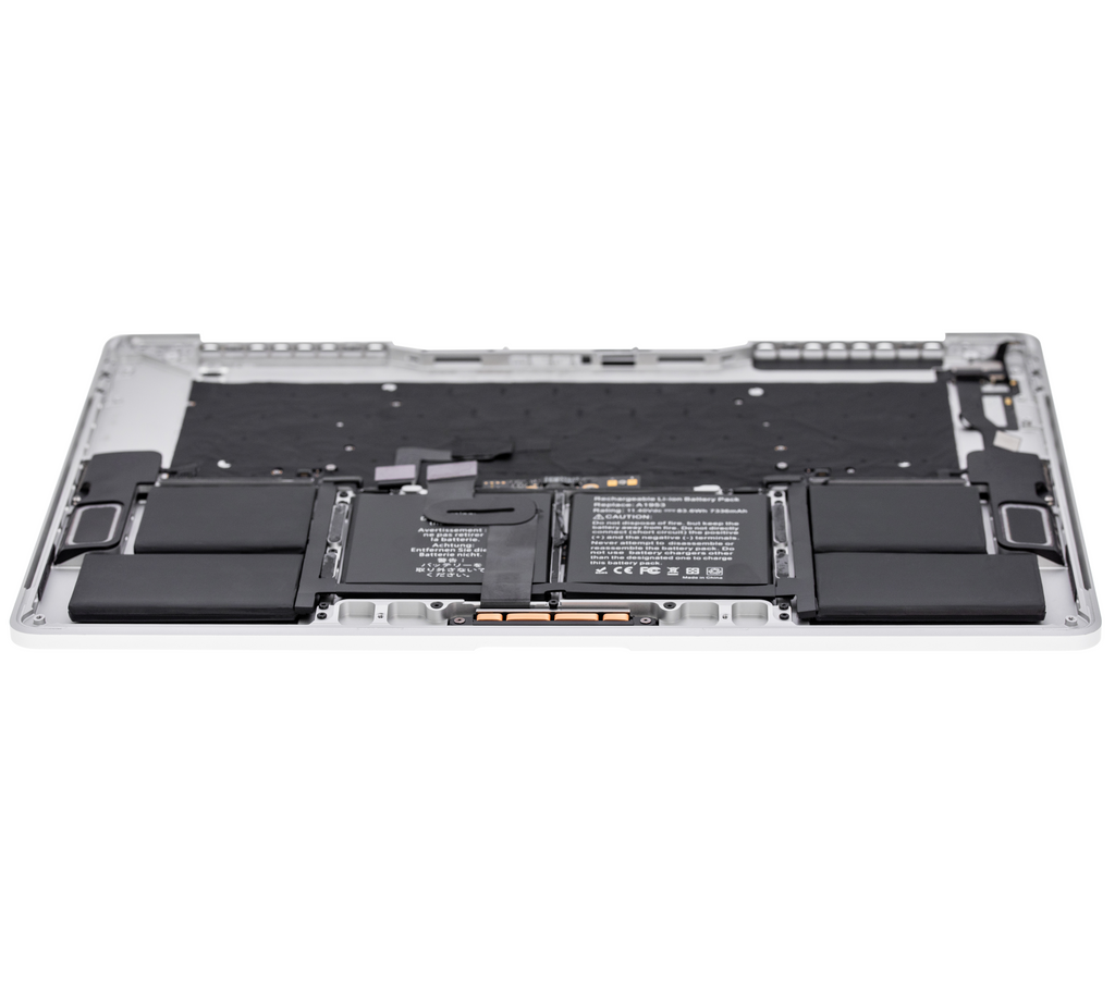 Top Case Complete Set (with Battery and Keyboard) for MacBook Pro 15" A1990 (2018-2019) Silver (US English)