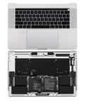 Top Case Complete Set (with Battery and Keyboard) for MacBook Pro 15" A1990 (2018-2019) Silver (US English)