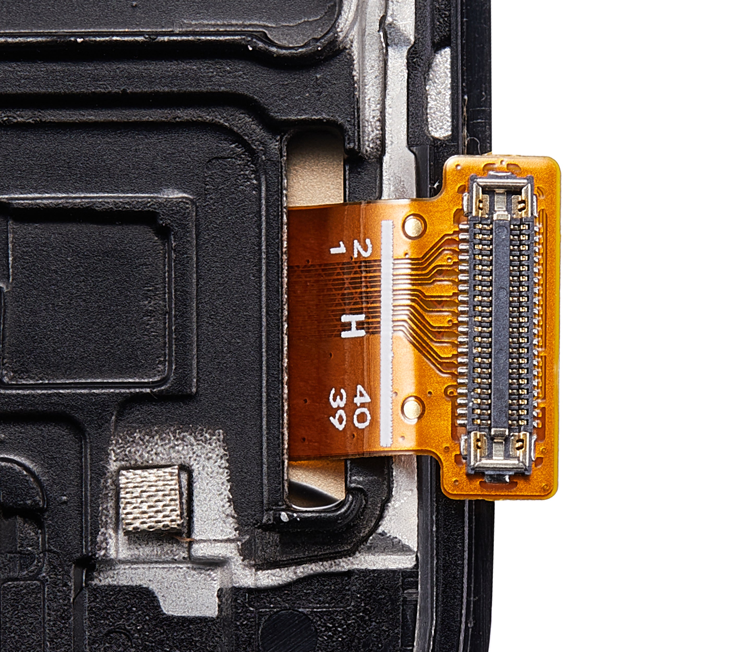 OLED-Display mit Rahmen für Samsung Galaxy A70 (A705 / 2019) (6.33") (Aftermarket Plus) (Alle Farben)