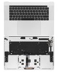 Topcase mit Akku und Tastatur für MacBook Pro 15" A1707 Silber