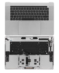 Topcase mit Akku und Tastatur für MacBook Pro 15" A1707 Space Grau UK