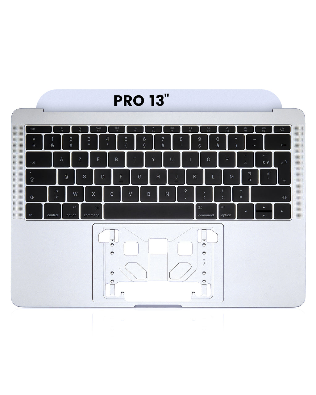 Apple MacBook Pro 13" A1708 Top Case mit Tastatur Französisch Silber Premium