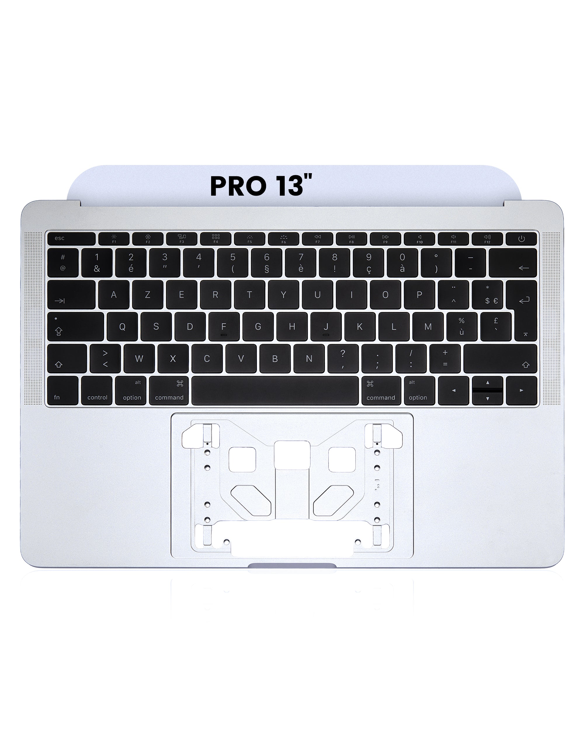 Apple MacBook Pro 13" A1708 Top Case mit Tastatur Französisch Silber Premium