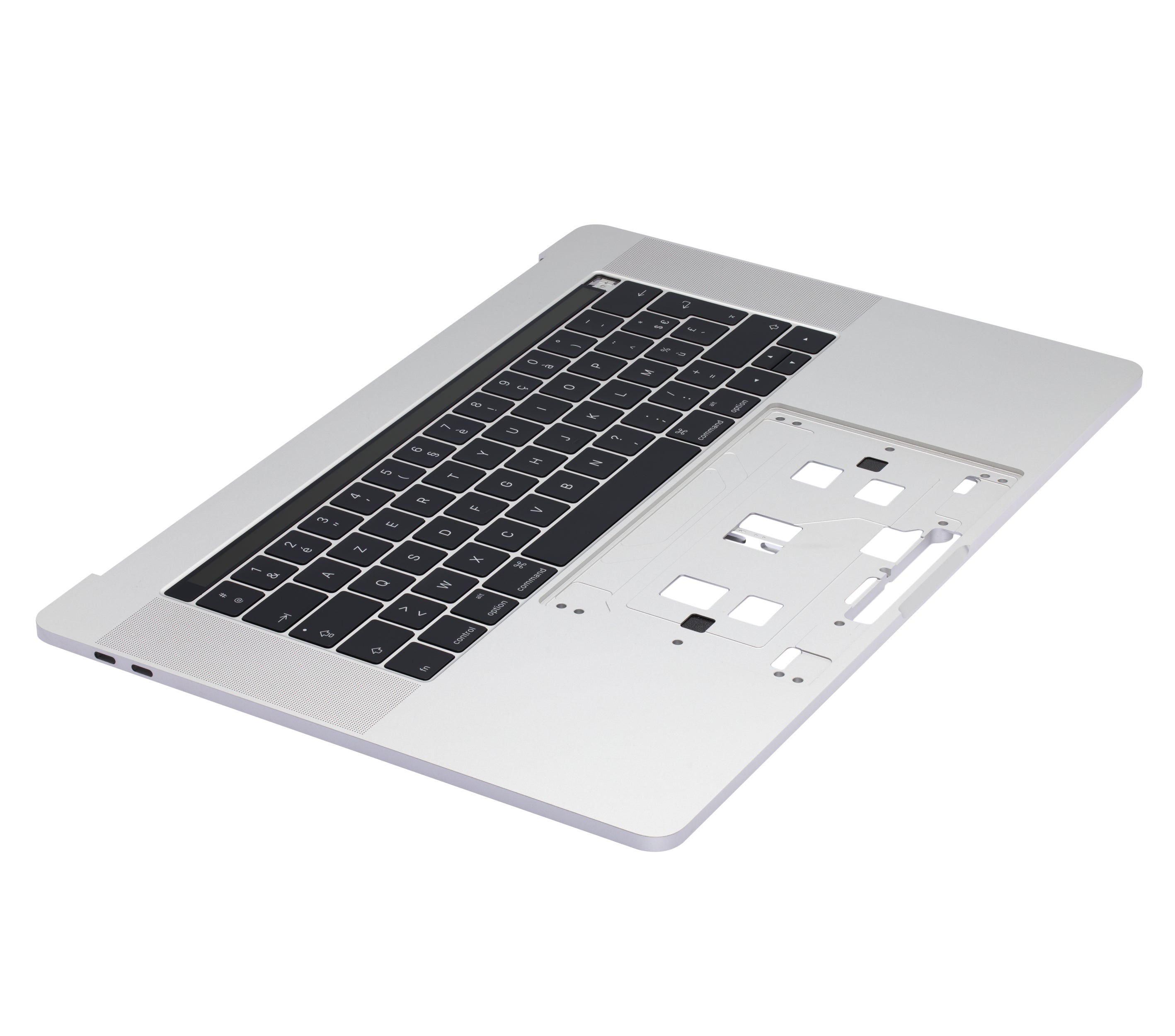 Top Case with Keyboard for MacBook Pro 15" A1707 (2016-2017) (French Keyboard) (Silver)