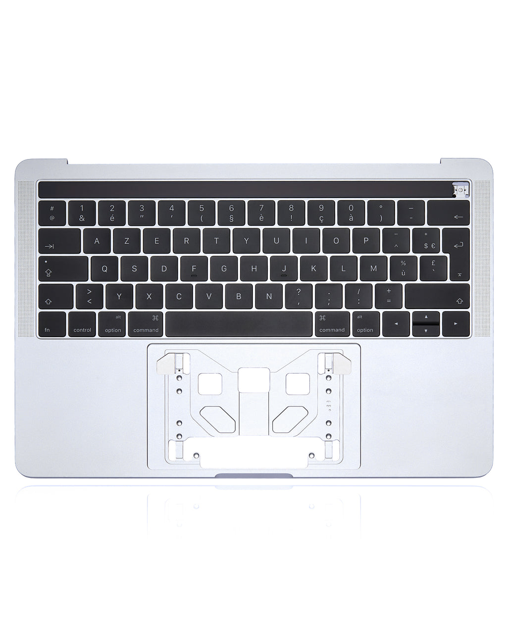 Dachgehäuse mit Tastatur für MacBook Pro 13" A1706 Französisch Silber