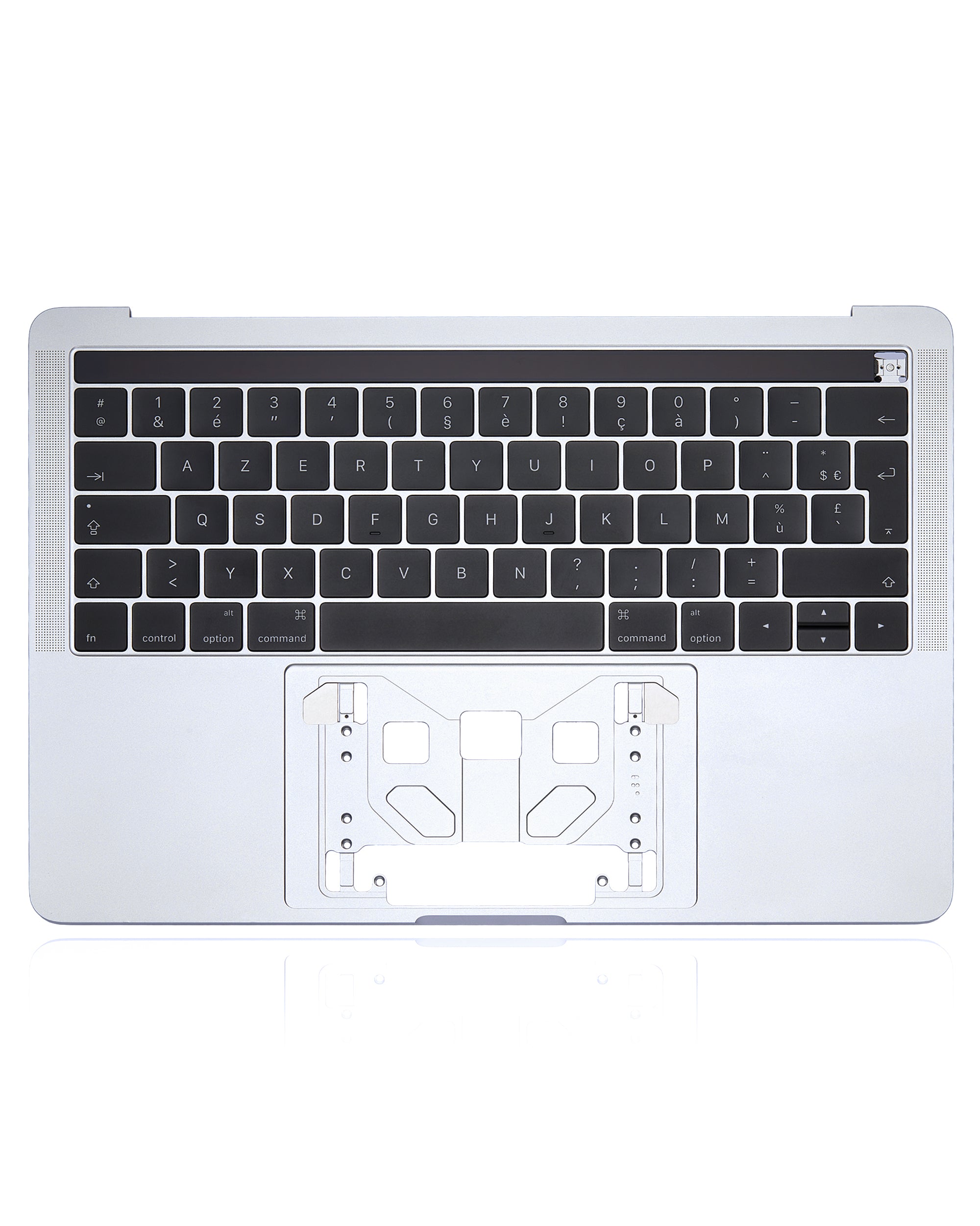 Dachgehäuse mit Tastatur für MacBook Pro 13" A1706 Französisch Silber
