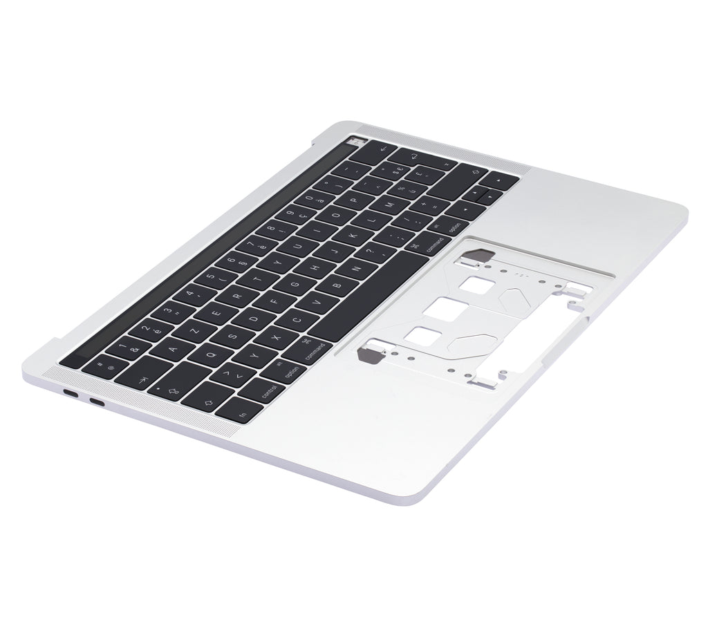 Dachgehäuse mit Tastatur für MacBook Pro 13" A1706 Französisch Silber