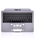 Top Case with Keyboard for MacBook Pro 13" A1708 (2016-2017) (French Keyboard) (Space Gray)