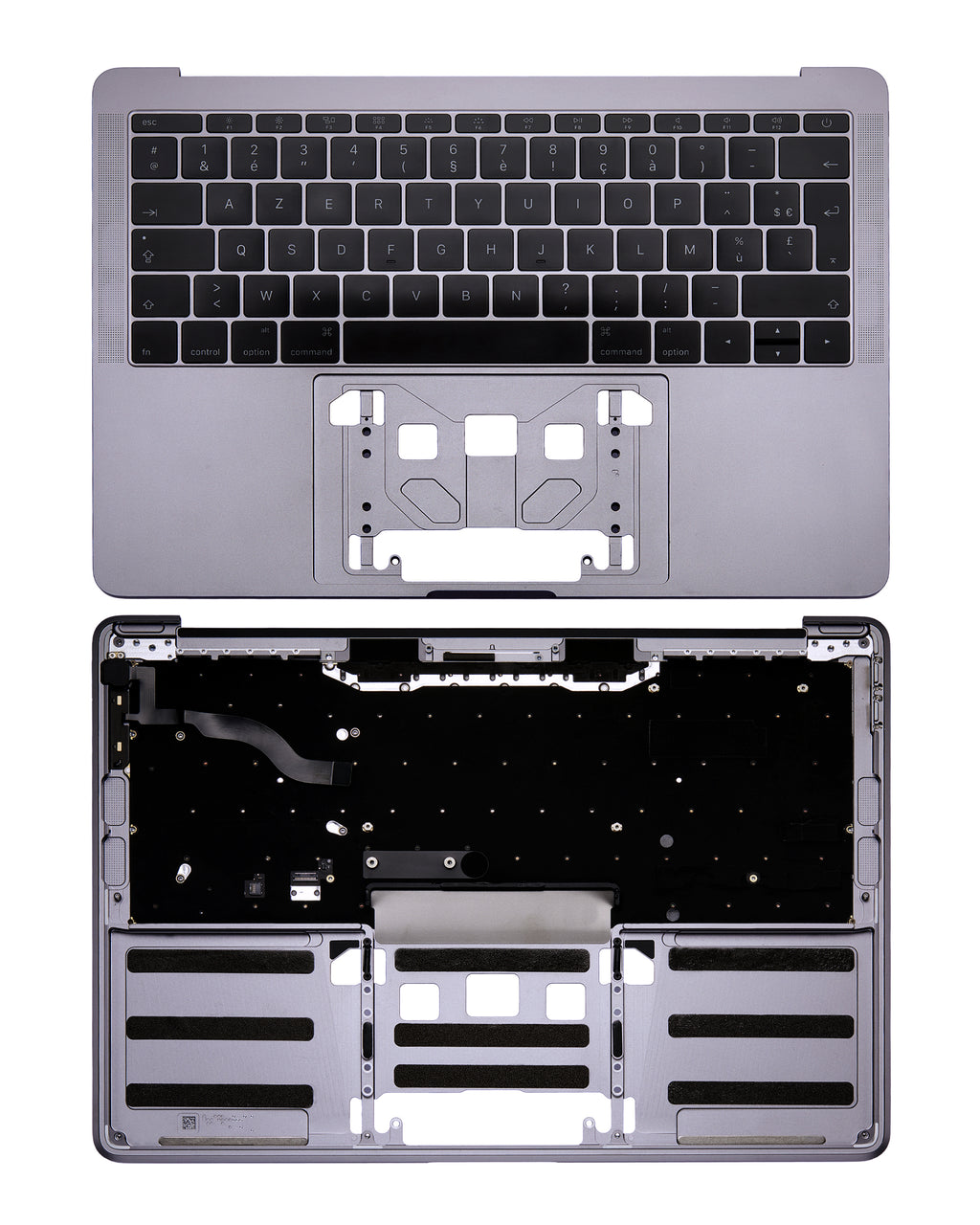 Top Case with Keyboard for MacBook Pro 13" A1708 (2016-2017) (French Keyboard) (Space Gray)
