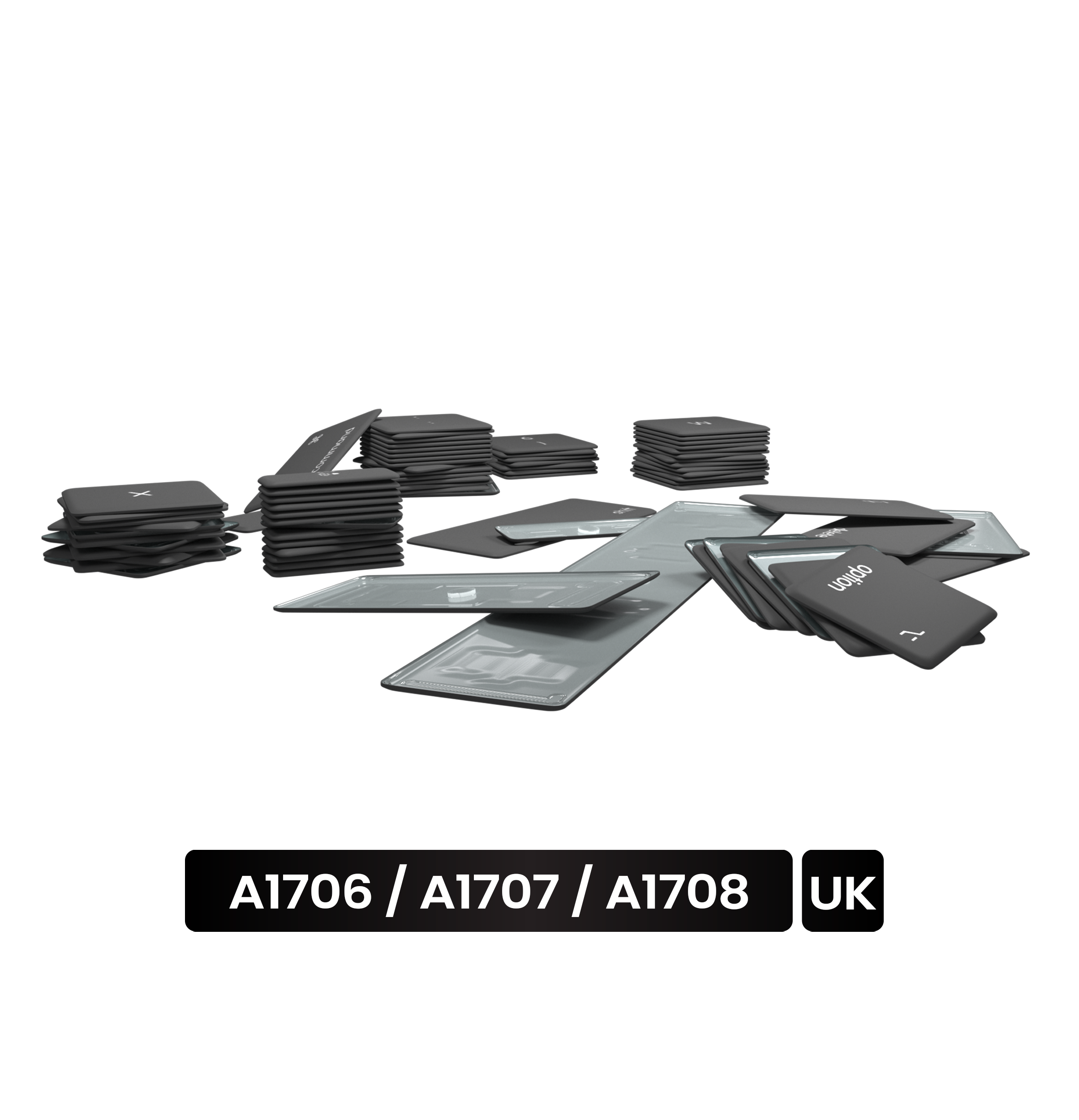 Tastenkappe für MacBook Pro 13" / 15" A1706 / A1707 / A1708 (2016-2017) (UK)