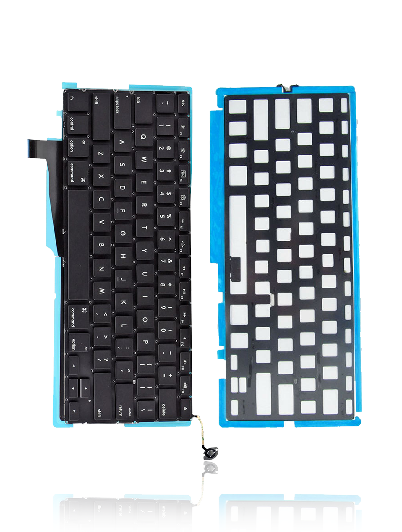 MacBook Pro 15" A1286 Tastatur US English Hintergrundbeleuchtung Schrauben