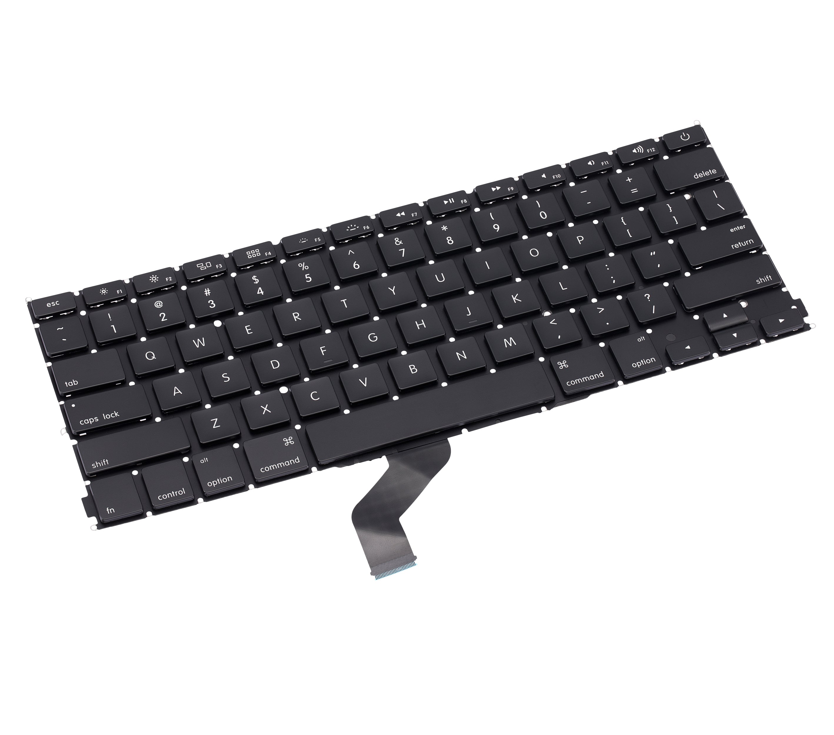 Backlit keyboard with screws (US English) for MacBook Pro 13" A1425 (2012-2013)
