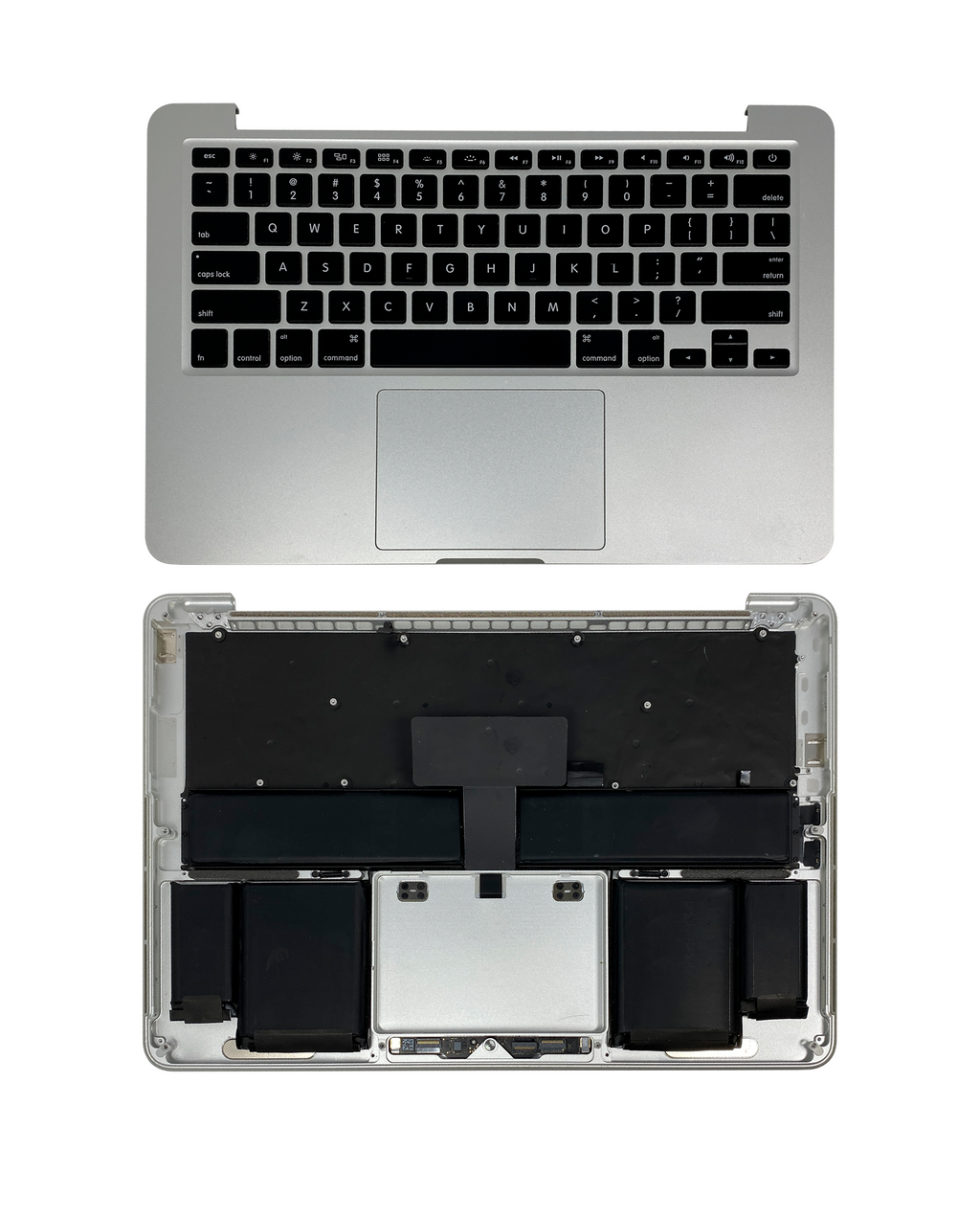 Topcase mit Akku u. Tastatur f. MacBook Pro 13" A1425 (US) (Gebrauchter Ausbau/Pull neuwertig)