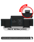 Battery (A1582) for MacBook Pro 13" A1502 (2015)