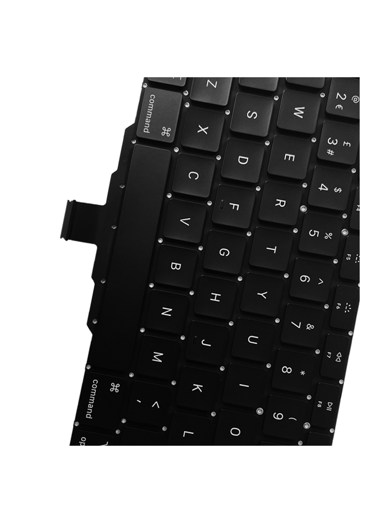 Hintergrundbeleuchtete Tastatur inkl. Schrauben für MacBook Air 13" A2179 UK
