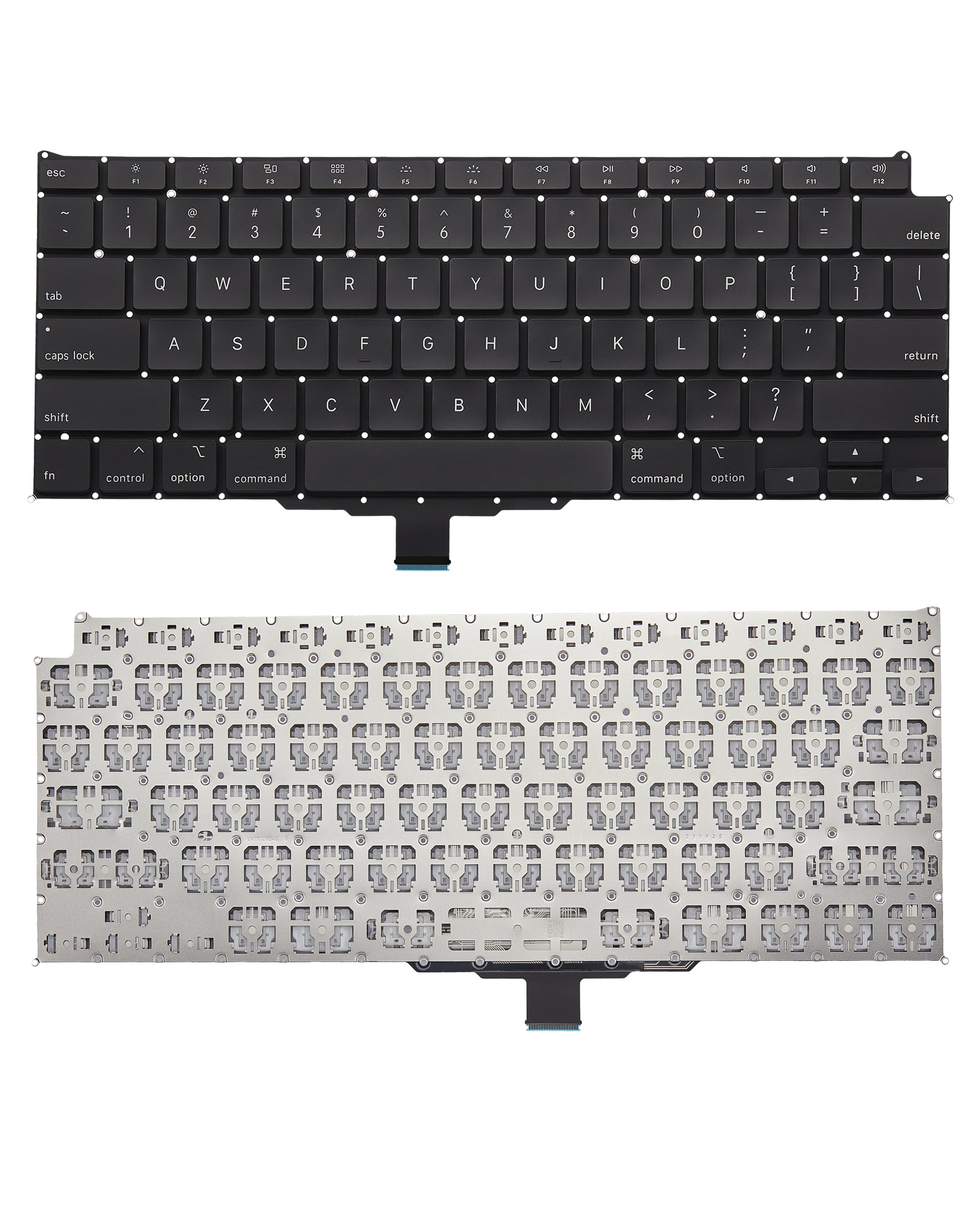 Apple beleuchtete Tastatur inkl. Schrauben für MacBook Air 13" A2179 US Qualität