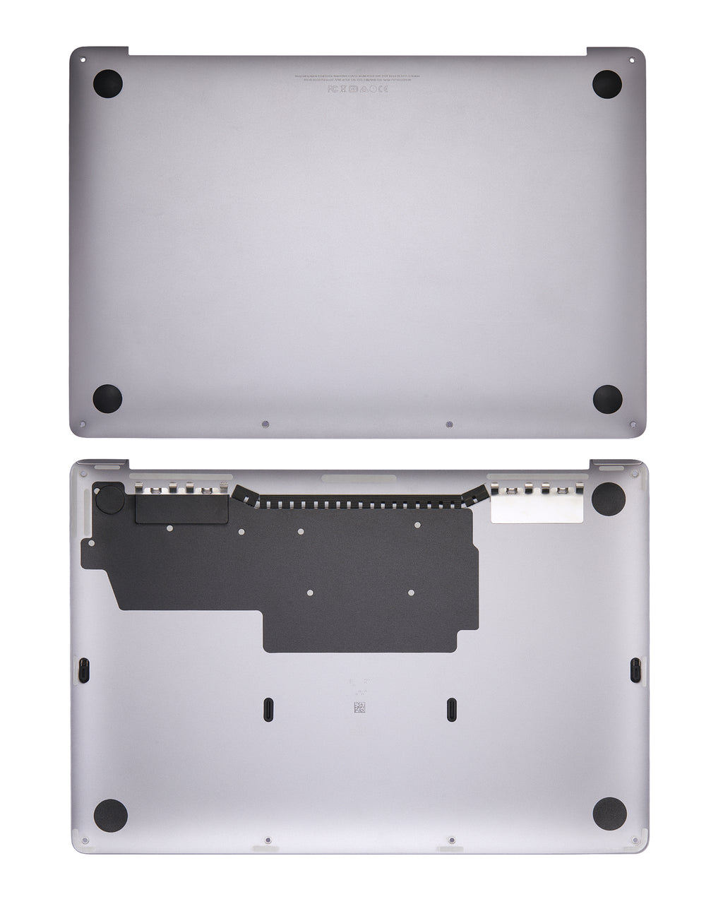 Bottom Case for MacBook Pro 13" A1708 (2016-2017) (Space Gray)