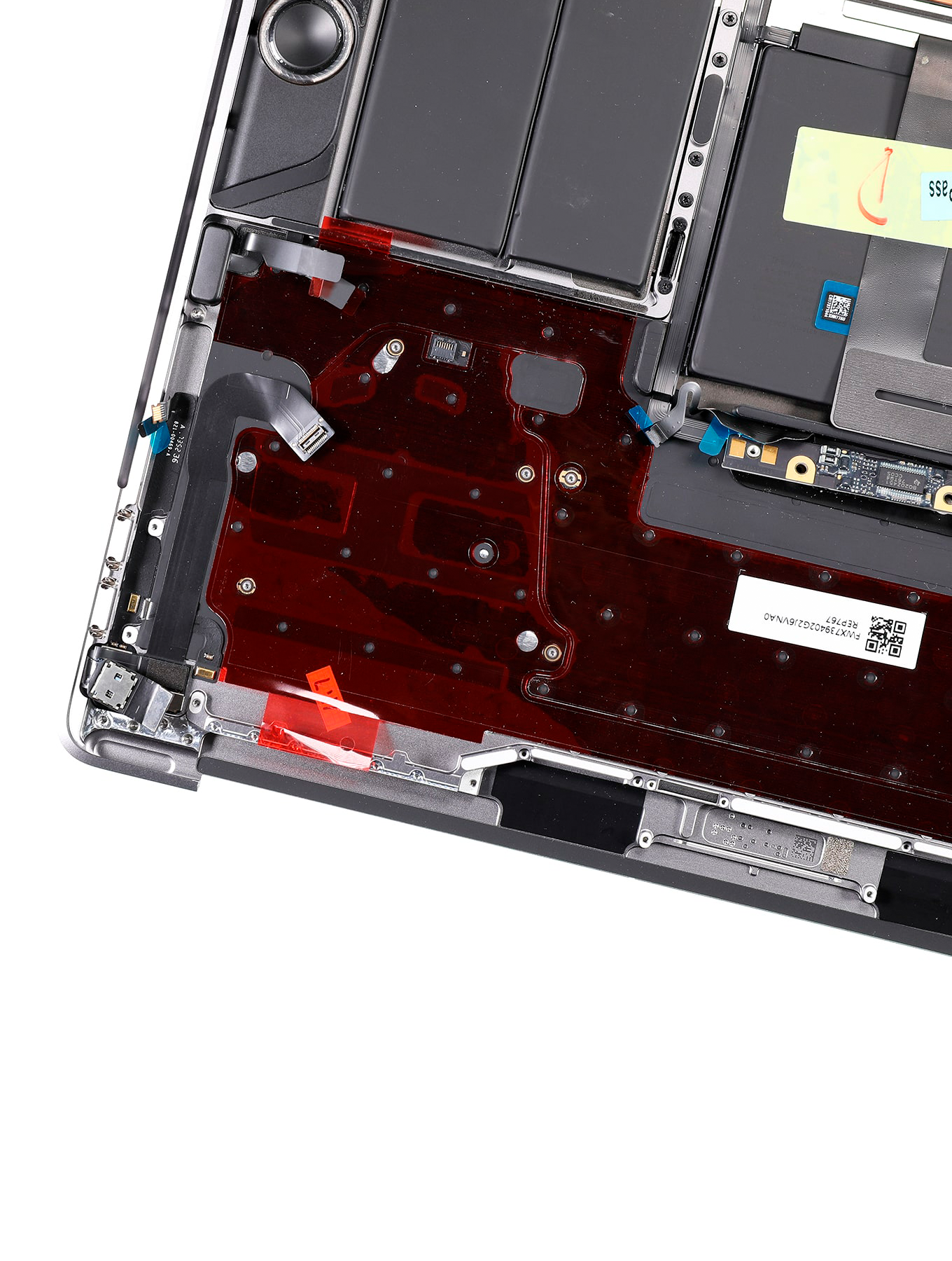 Apple MacBook Pro 13" A1706 Topcase mit Akku & Tastatur (Space Grau, UK)