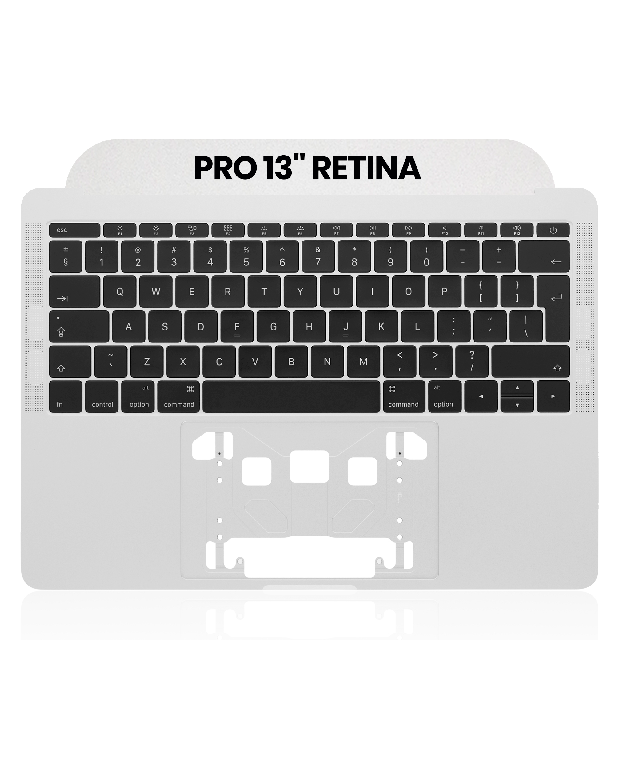 Top Case mit Tastatur MacBook Pro 13" A1708 UK Silber OEM Grade New