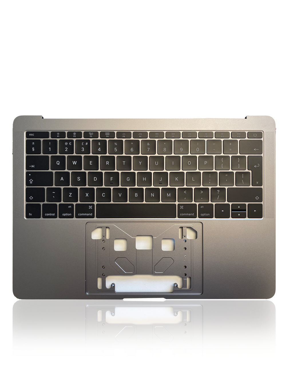 Top Case mit Keyboard (ISO UK) für MacBook Pro 13" A1708 (2016-2017) (OEM New) (Space Grau)