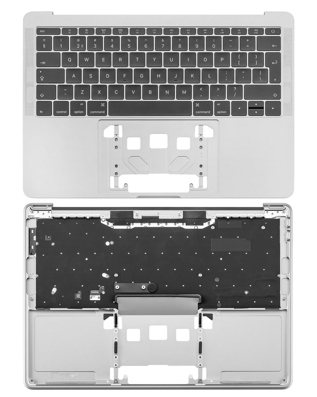 Top Case mit Keyboard (ISO UK) für MacBook Pro 13" A1708 (2016-2017) (OEM New) (Space Grau)
