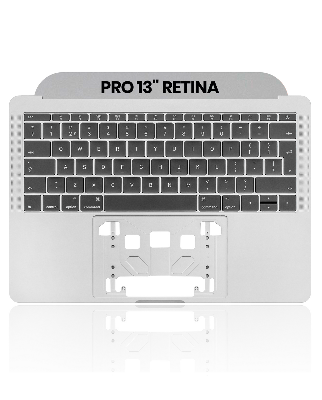 Top Case mit Keyboard (ISO UK) für MacBook Pro 13" A1708 (2016-2017) (OEM New) (Space Grau)