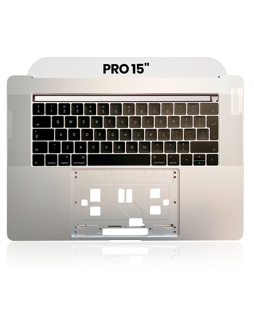 Top Case mit Tastatur für MacBook Pro 15" A1707 UK OEM Neu Silber