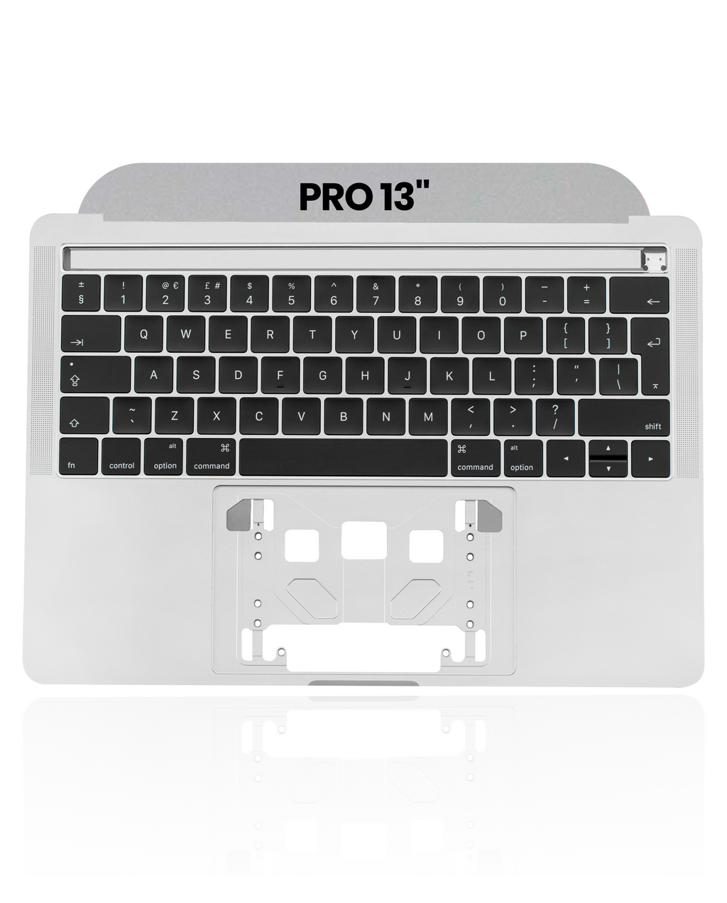 Top Case m. Tastatur MacBook Pro 13" A1989 18-19 UK Gebrauchter Ausbau/Pull New Grau