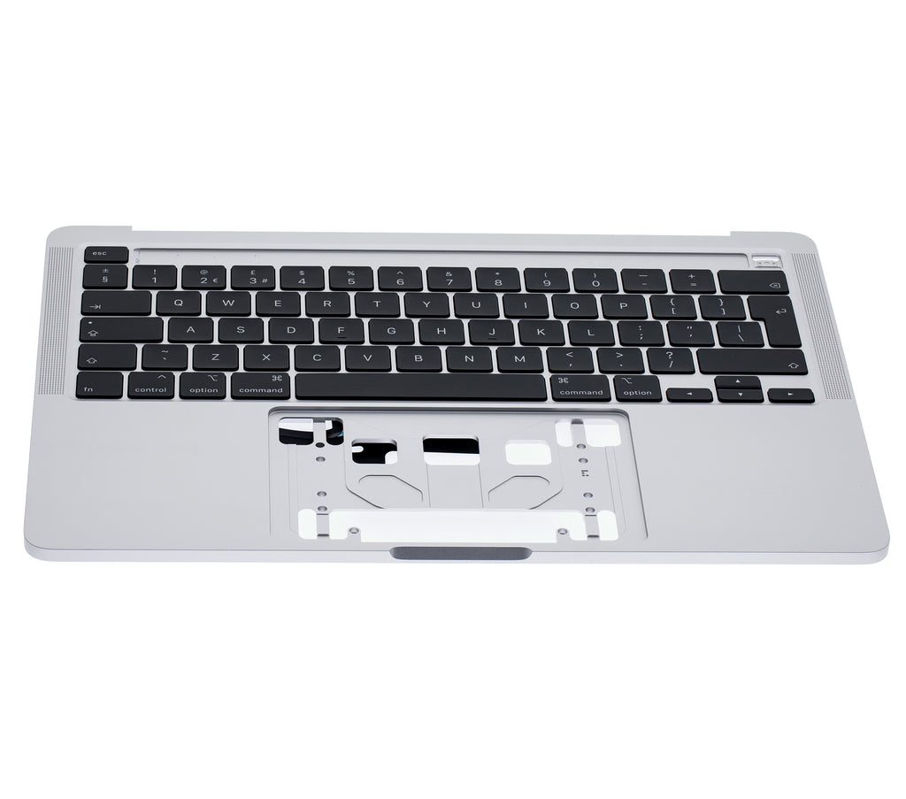 Top Case with Keyboard for MacBook Pro 13" A2289 (2020) (UK Keyboard) (OEM Removal, Grade New) Silver