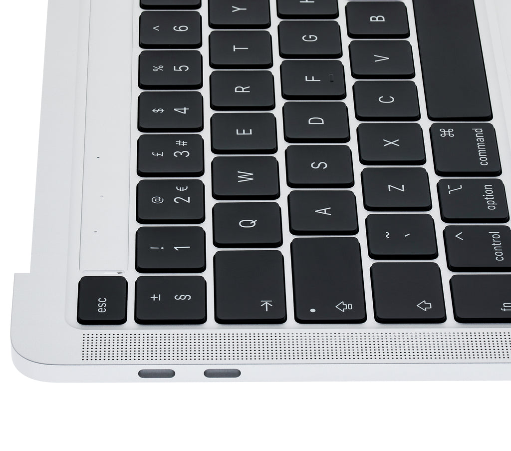 Top Case with Keyboard for MacBook Pro 13" A2289 (2020) (UK Keyboard) (OEM Removal, Grade New) Silver