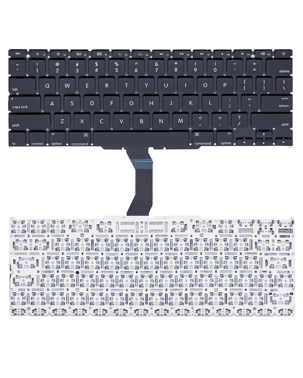 Tastatur beleuchtet US English + Schrauben MacBook Air 11 A1465/A1370