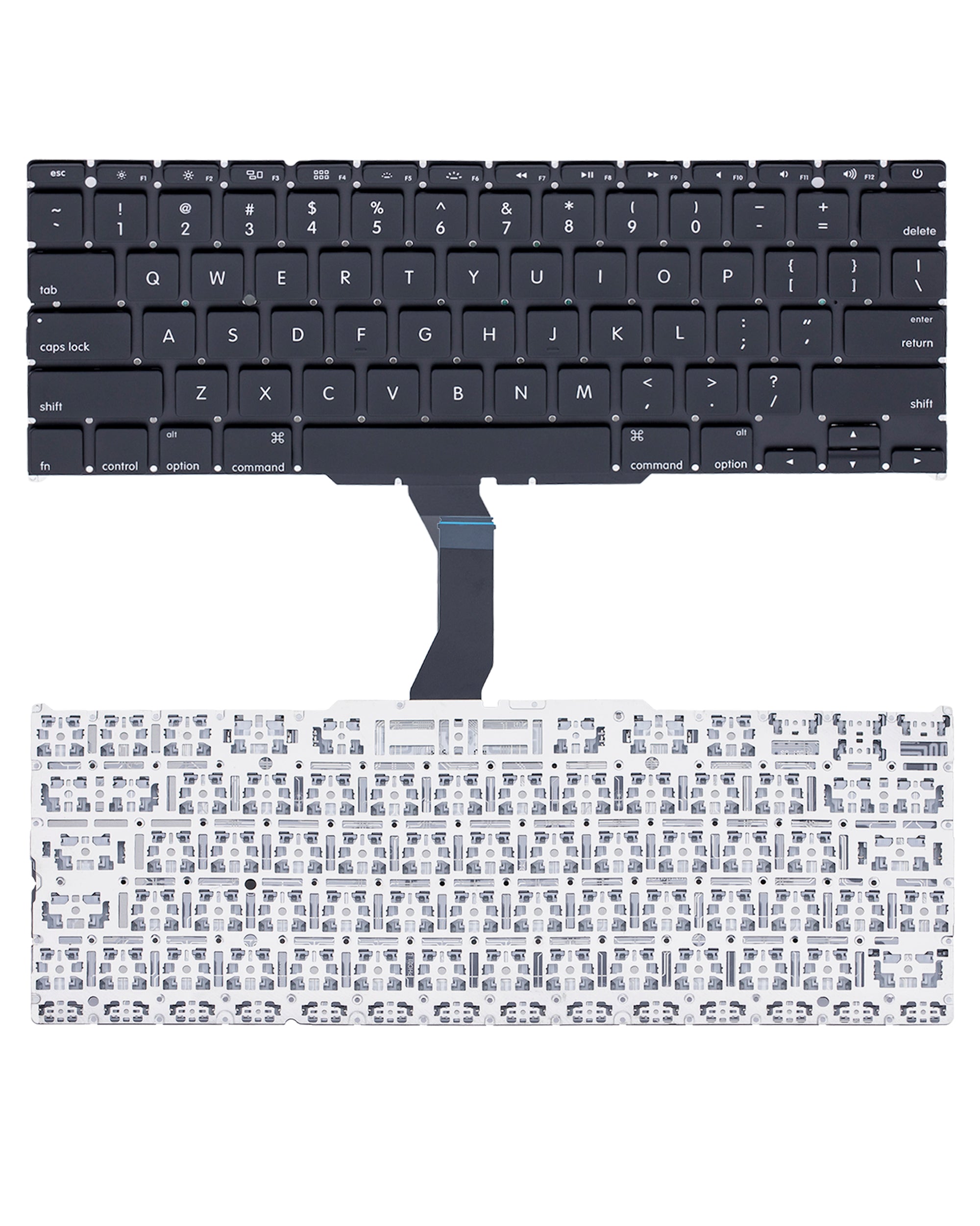 Tastatur beleuchtet US English + Schrauben MacBook Air 11 A1465/A1370