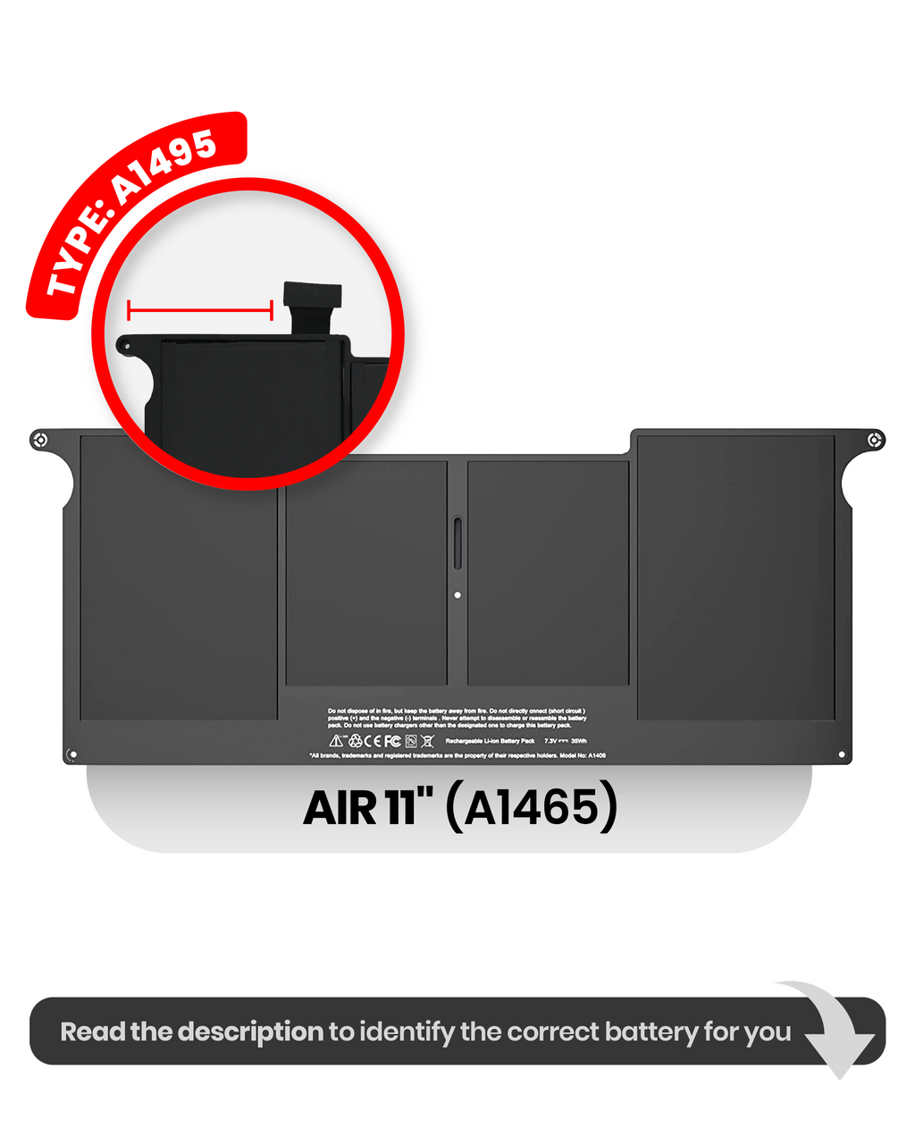 Akku (A2389) für MacBook Air 13" (A2337 / 2020) Original OEM