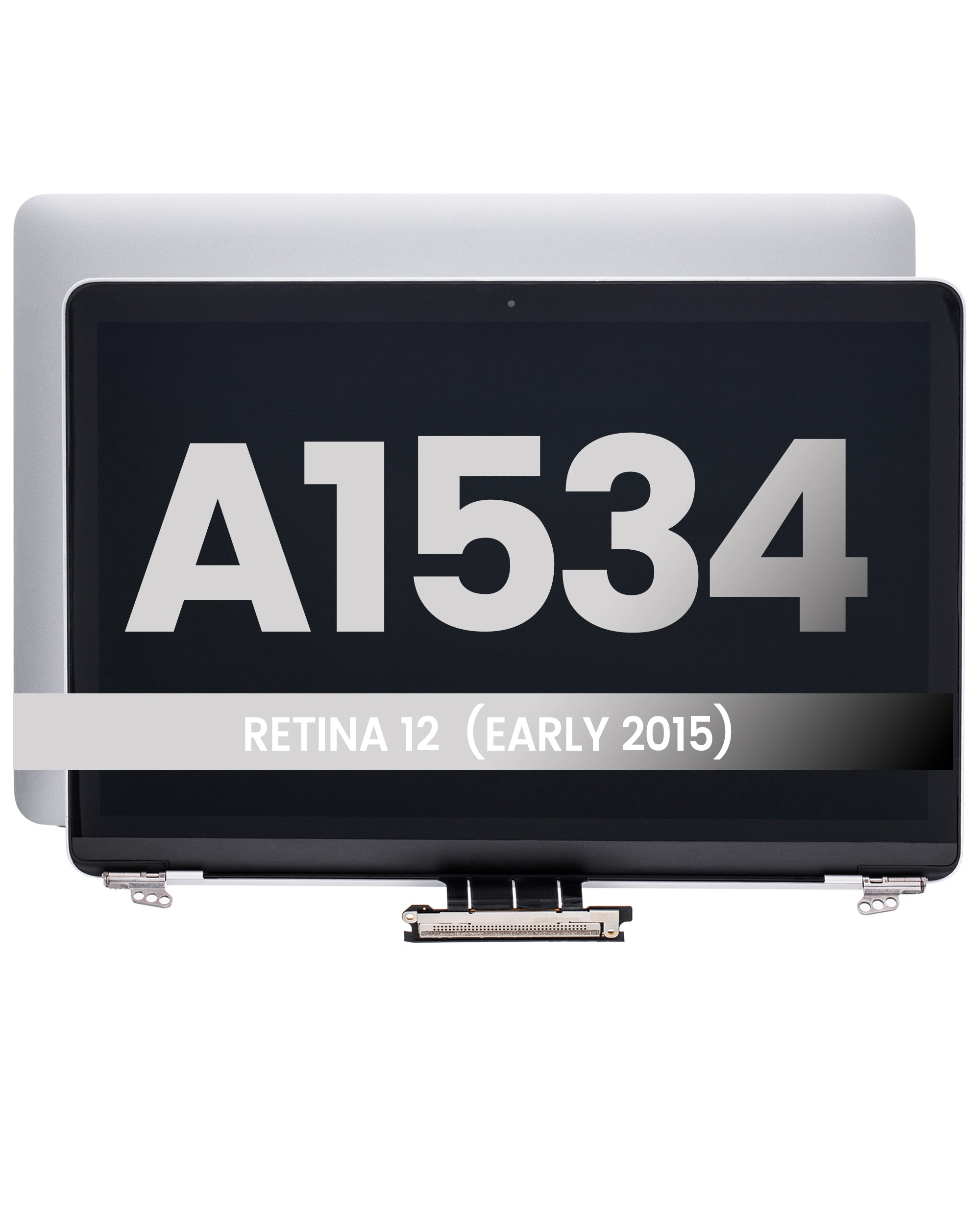 Complete LCD Display Module for MacBook 12" A1534 (2015) - Silver - Quality Grade B (OEM Pulled)