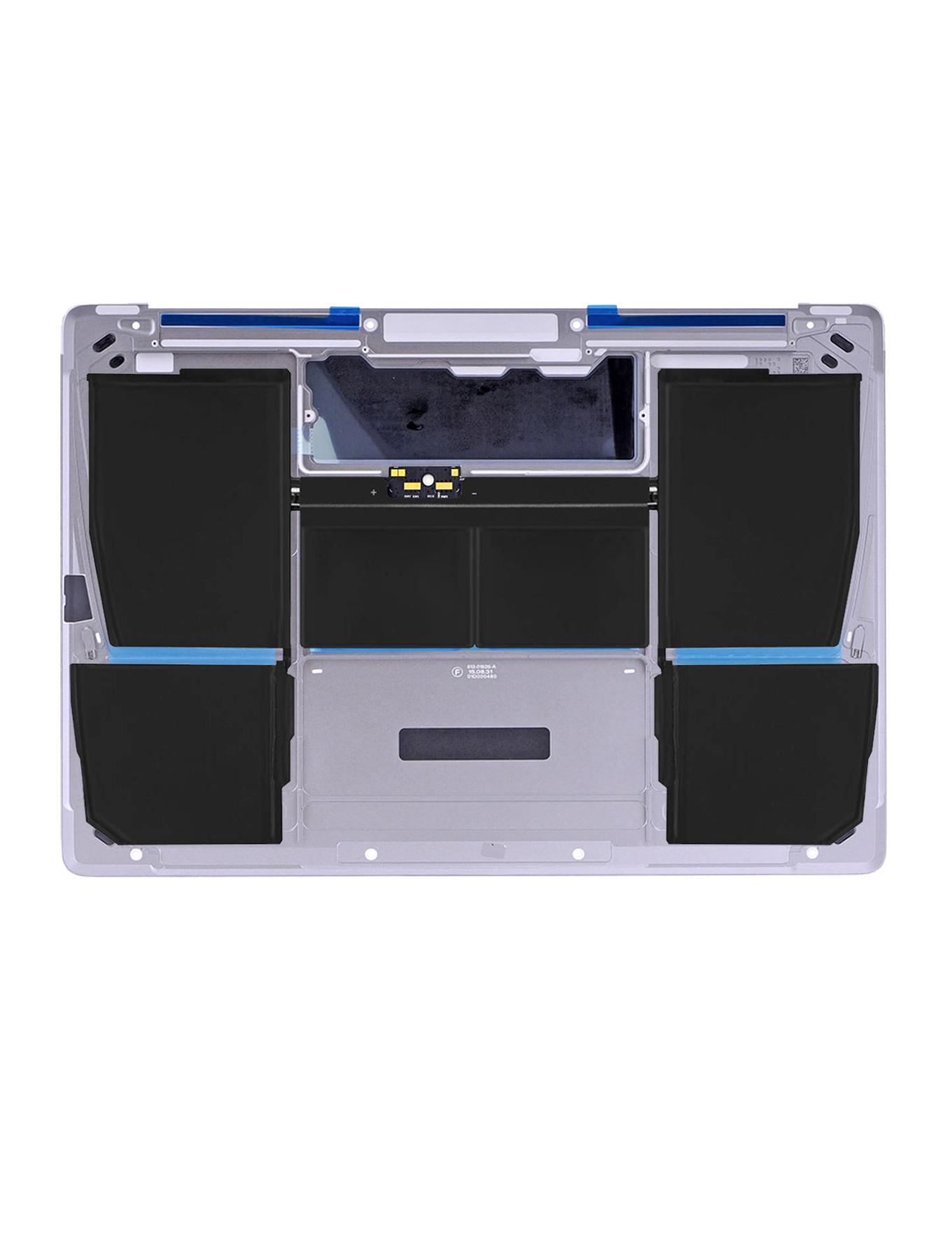 Untergehäuse mit Akku (A1705) für MacBook 12" A1534 (2016-2017) Space Gray
