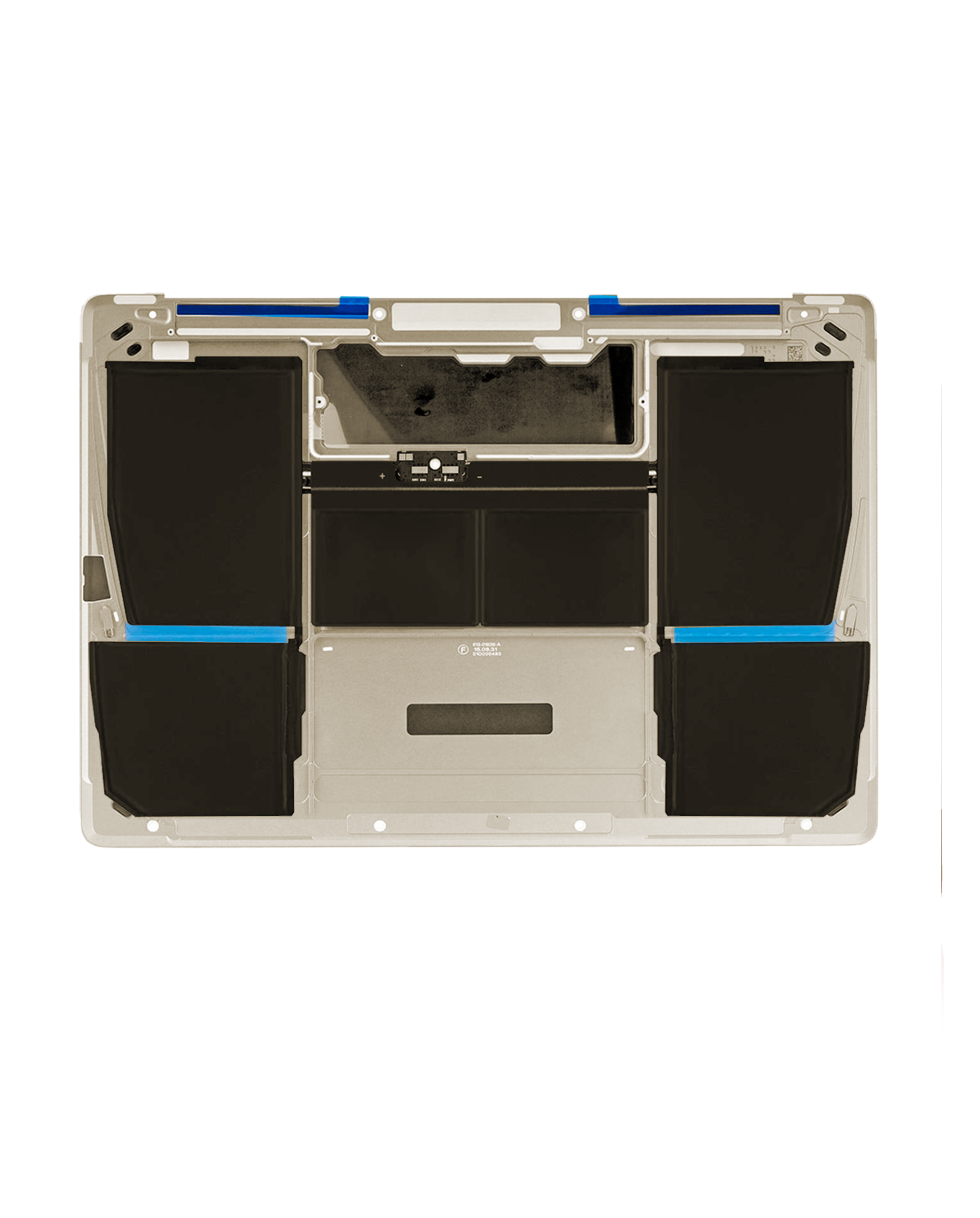 Untergehäuse mit Akku (A1705) für MacBook 12" A1534 (2016-2017) Gold