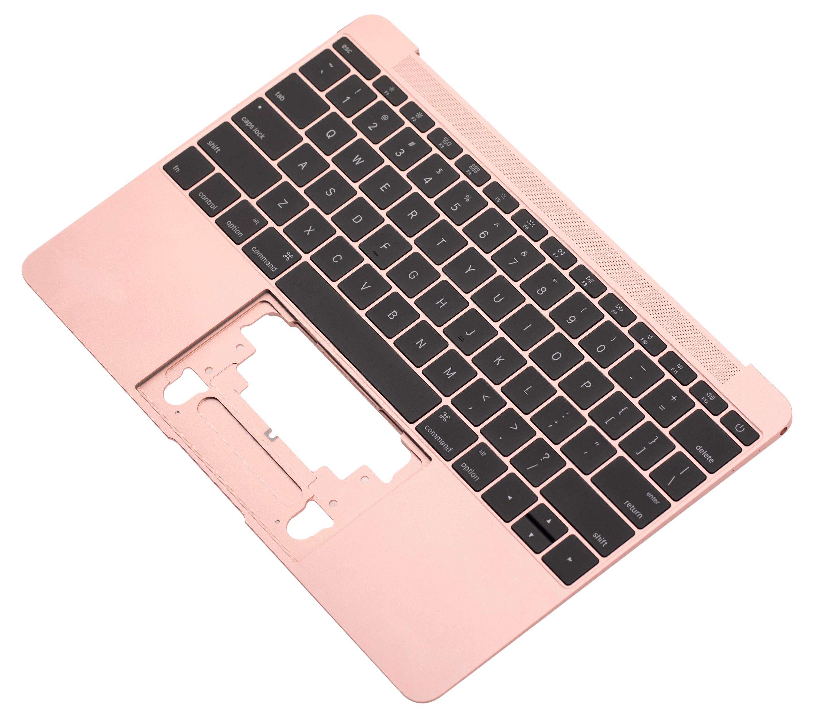 Top Case with Keyboard and Microphone for MacBook 12" A1534 (2016-2017) (US English) (OEM Pull New) (Rose Gold)