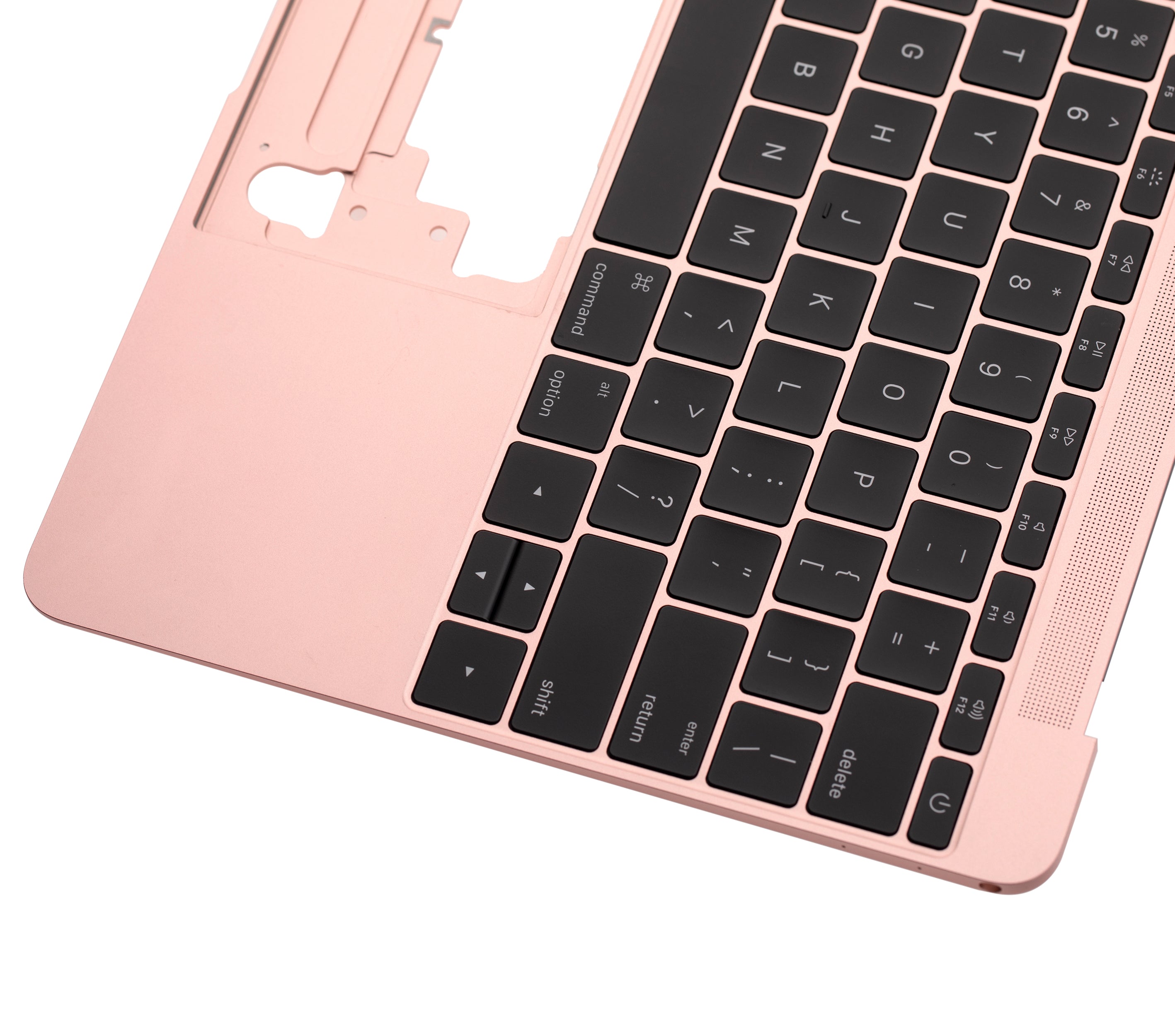 Top Case with Keyboard and Microphone for MacBook 12" A1534 (2016-2017) (US English) (OEM Pull New) (Rose Gold)
