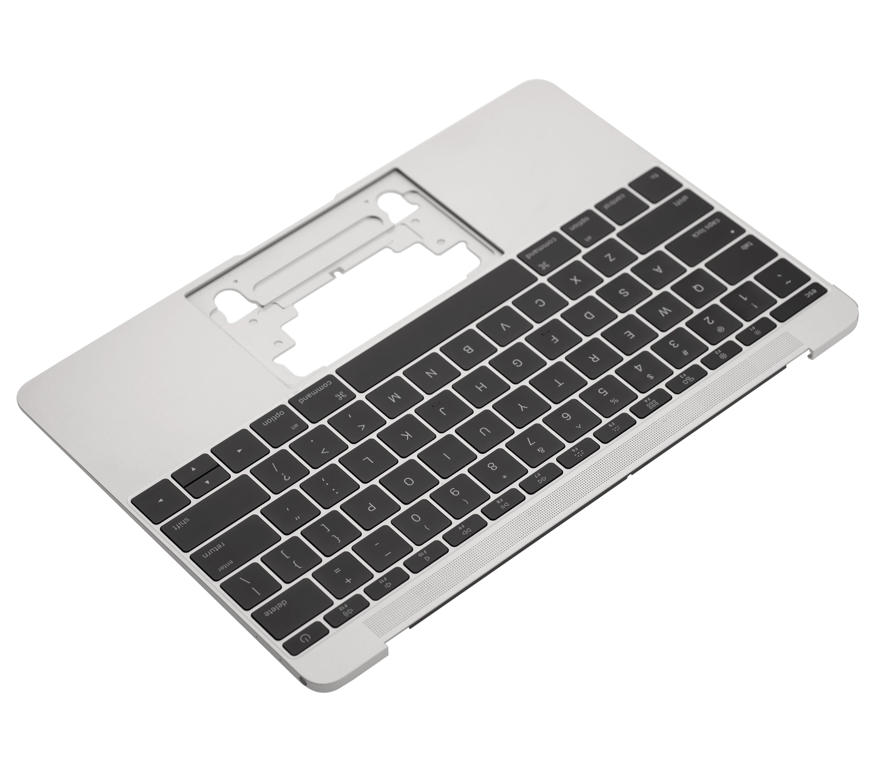 Top Case Tastatur Mikro MacBook 12 A1534 US English Silber (Gebrauchter Ausbau/Pull)