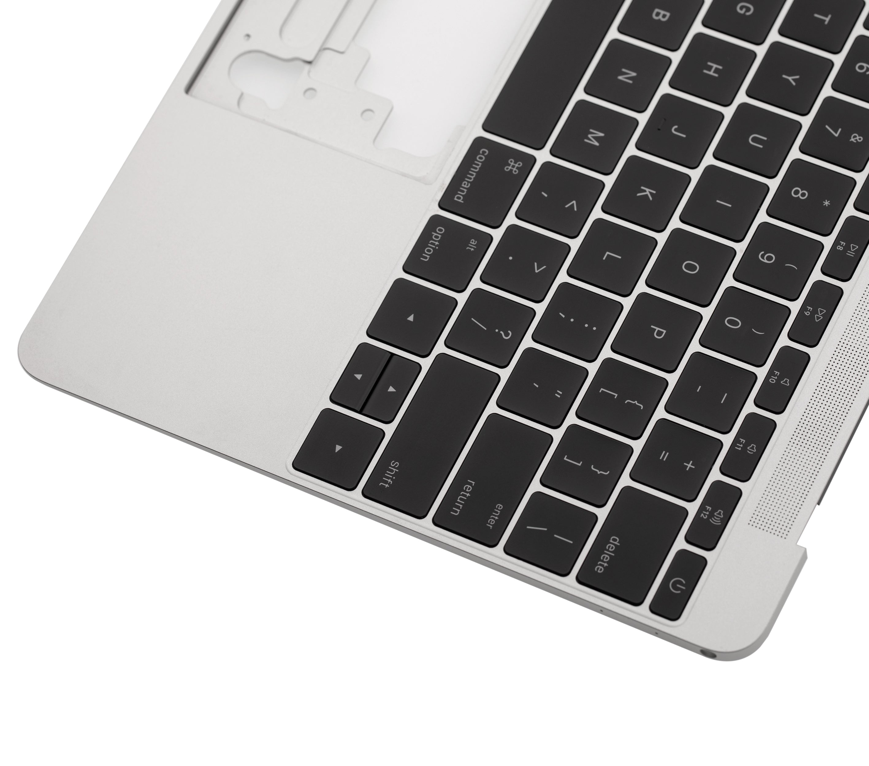 Top Case Tastatur Mikro MacBook 12 A1534 US English Silber (Gebrauchter Ausbau/Pull)
